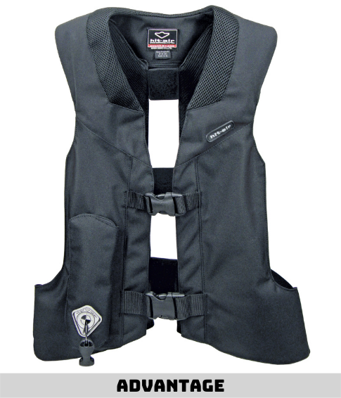Front view of the Advantage Kids vest from HIT Air